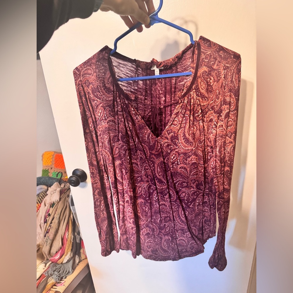 Lucky Brand, medium blouse.
